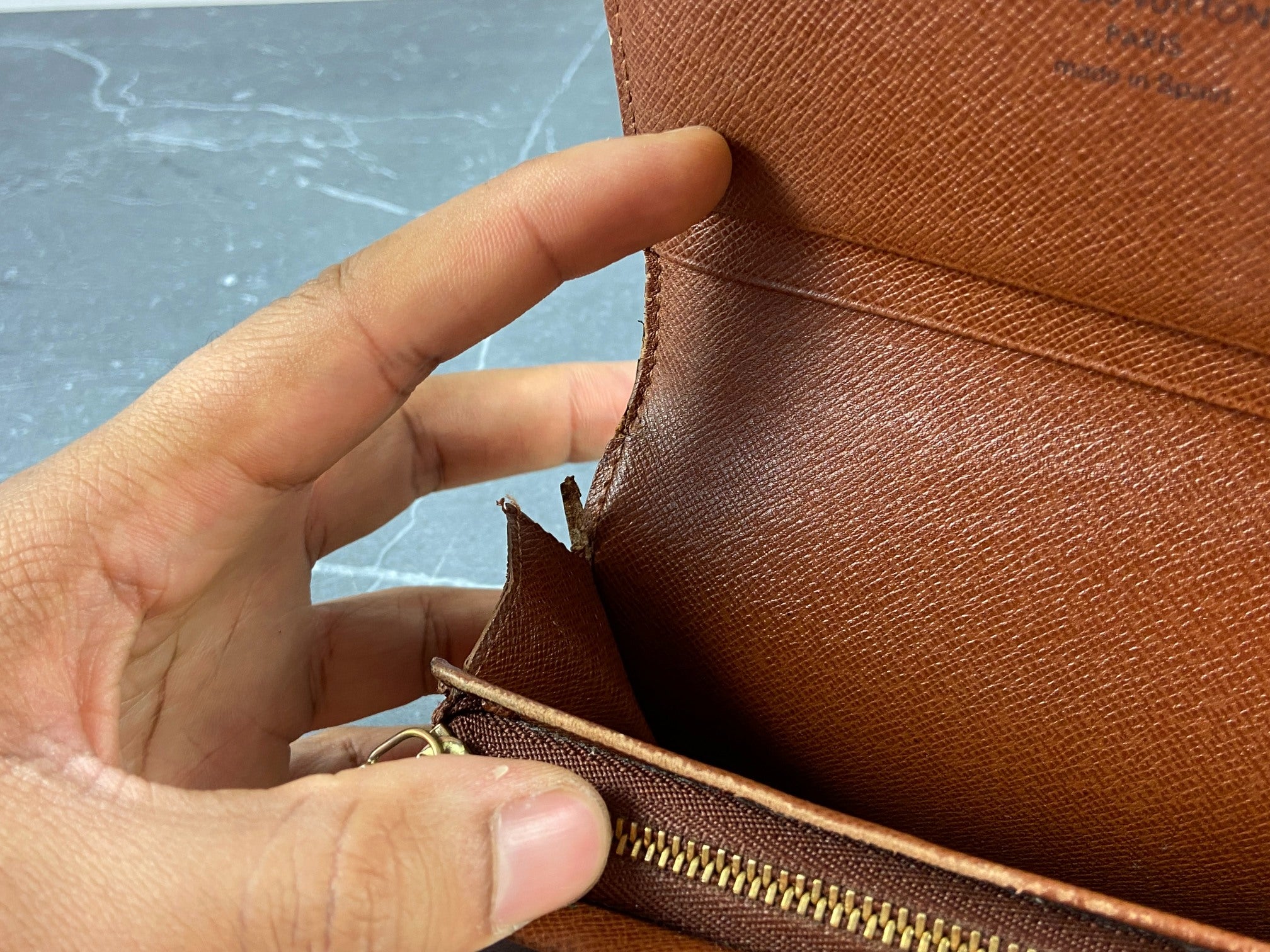 Louis Vuitton Porte-Monnaie Tresor Monogram Canvas