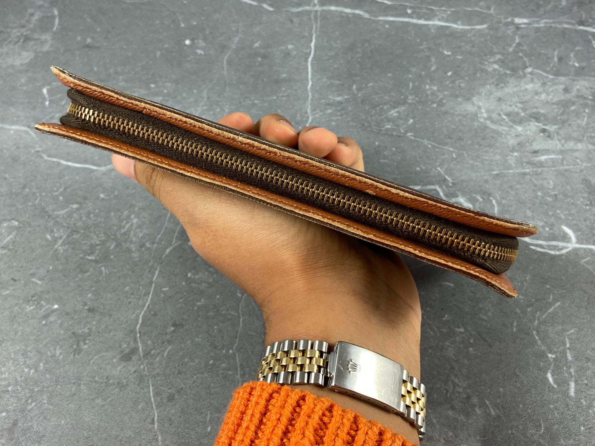 Louis Vuitton Monogram Canvas Zippy Wallet