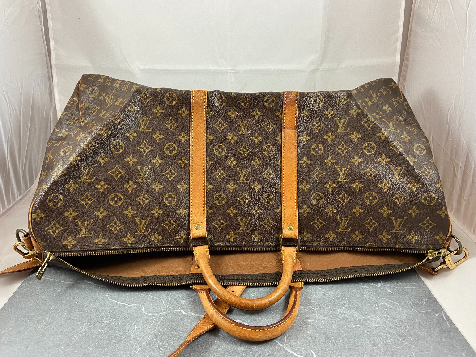 Louis Vuitton Keepall 60 Bandouliere Monogram Canvas