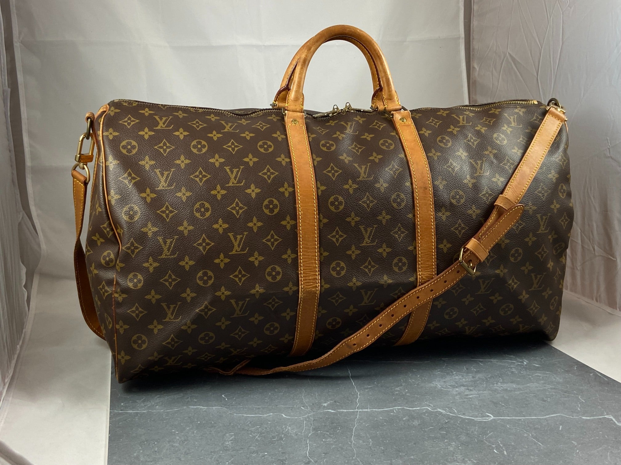Louis Vuitton Keepall 60 Bandouliere Monogram Canvas