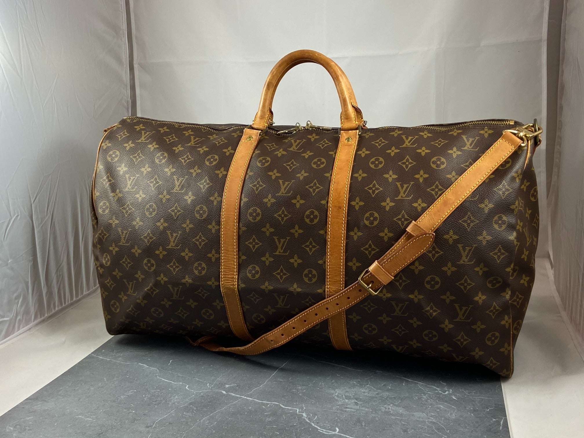 Louis Vuitton Keepall 60 Bandouliere Monogram Canvas
