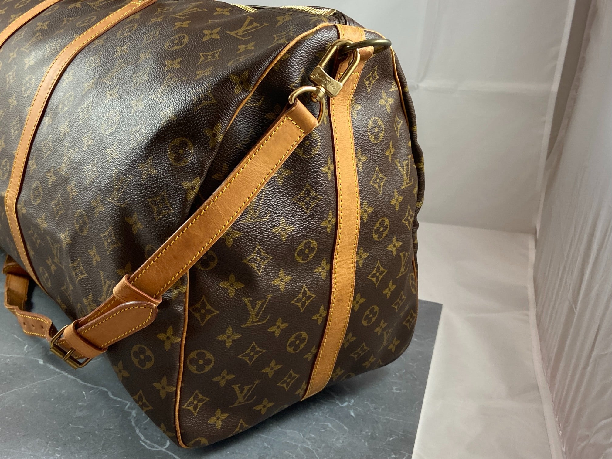 Louis Vuitton Keepall 60 Bandouliere Monogram Canvas