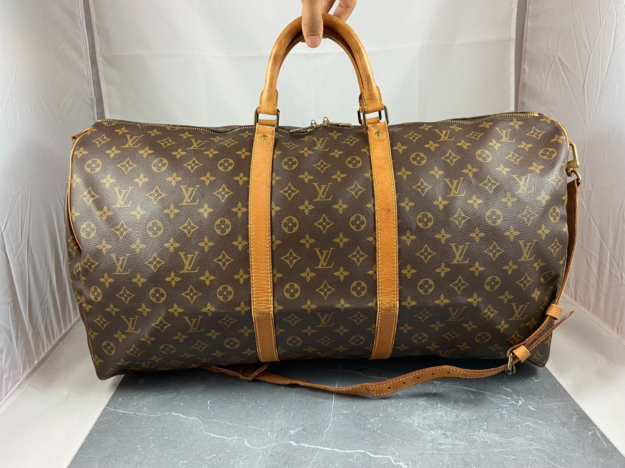 Louis Vuitton Keepall 60 Bandouliere Monogram Canvas