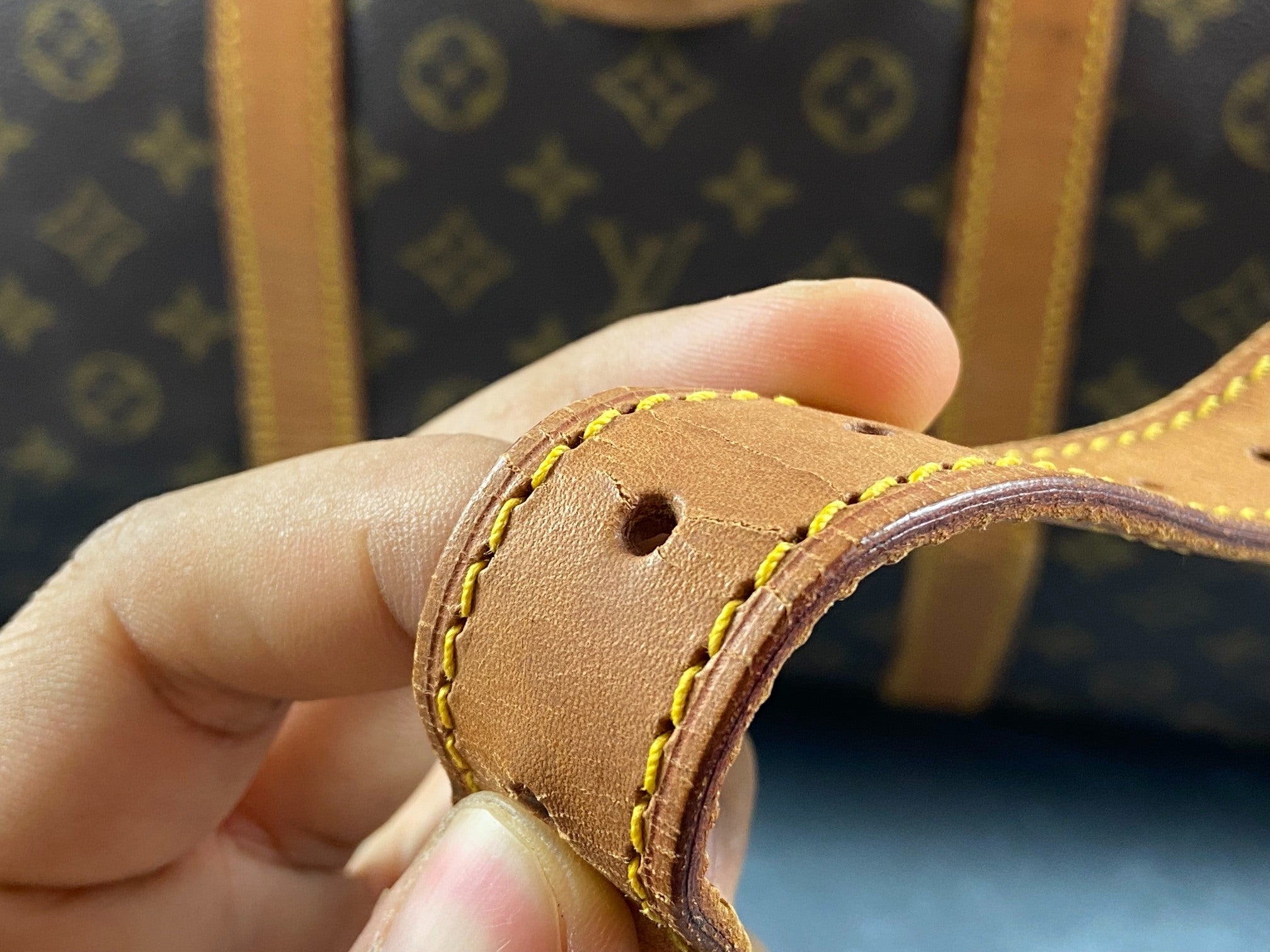 Louis Vuitton Keepall 60 Bandouliere Monogram Canvas