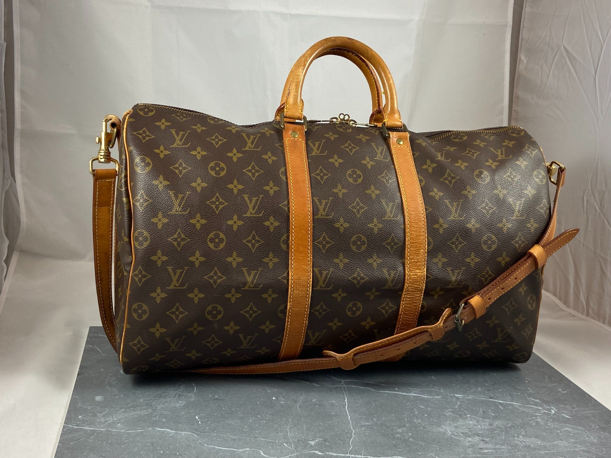 Louis Vuitton Keepall 50 Bandouliere Monogram Canvas