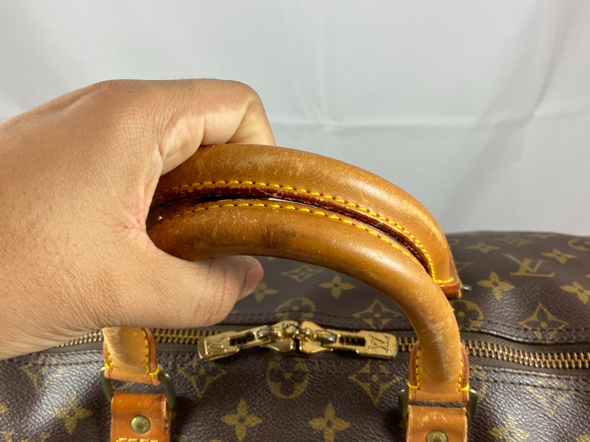 Louis Vuitton Keepall 50 Bandoulière Monogram Canvas