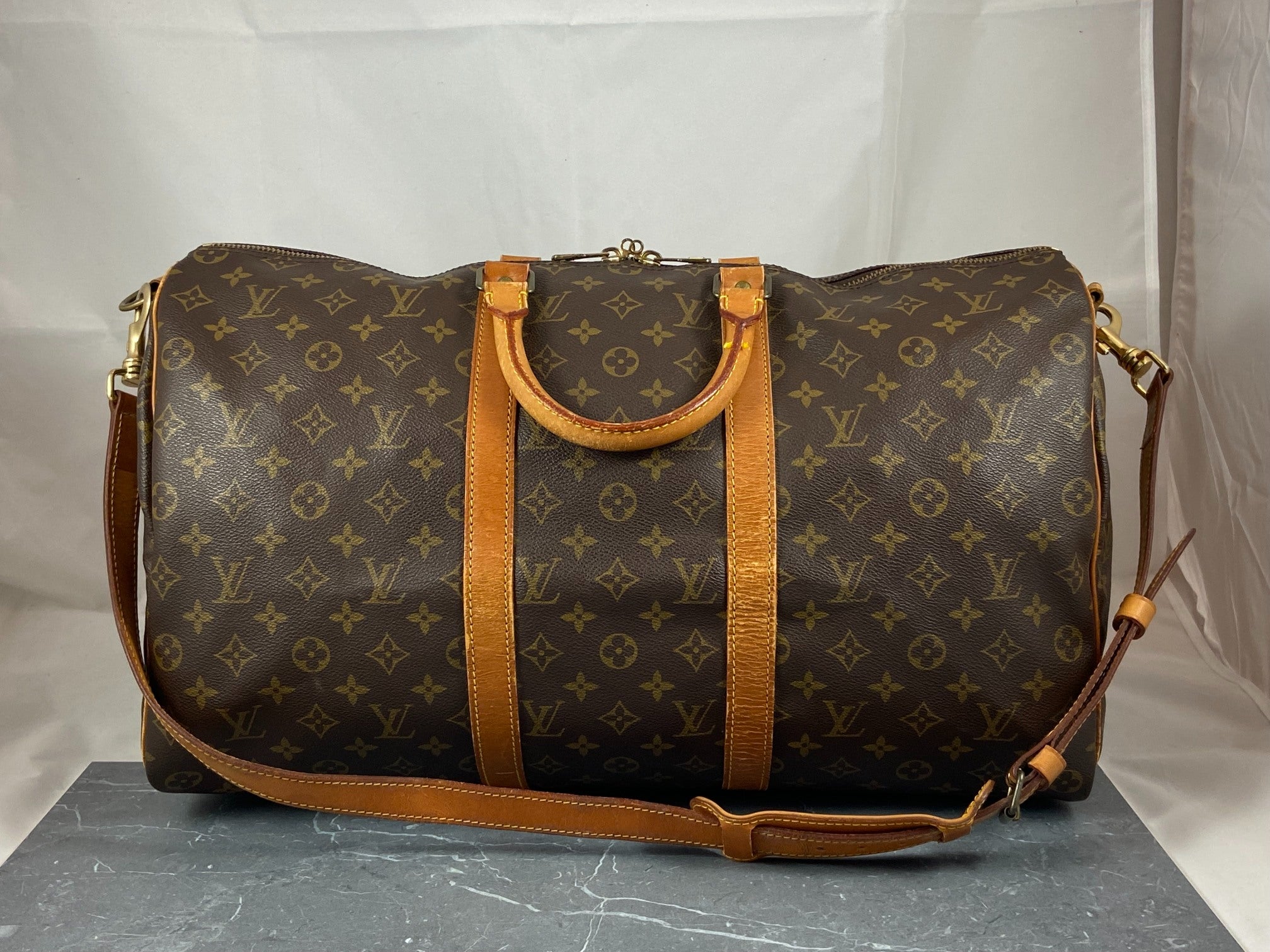 Louis Vuitton Keepall 50 Bandoulière Monogram Canvas