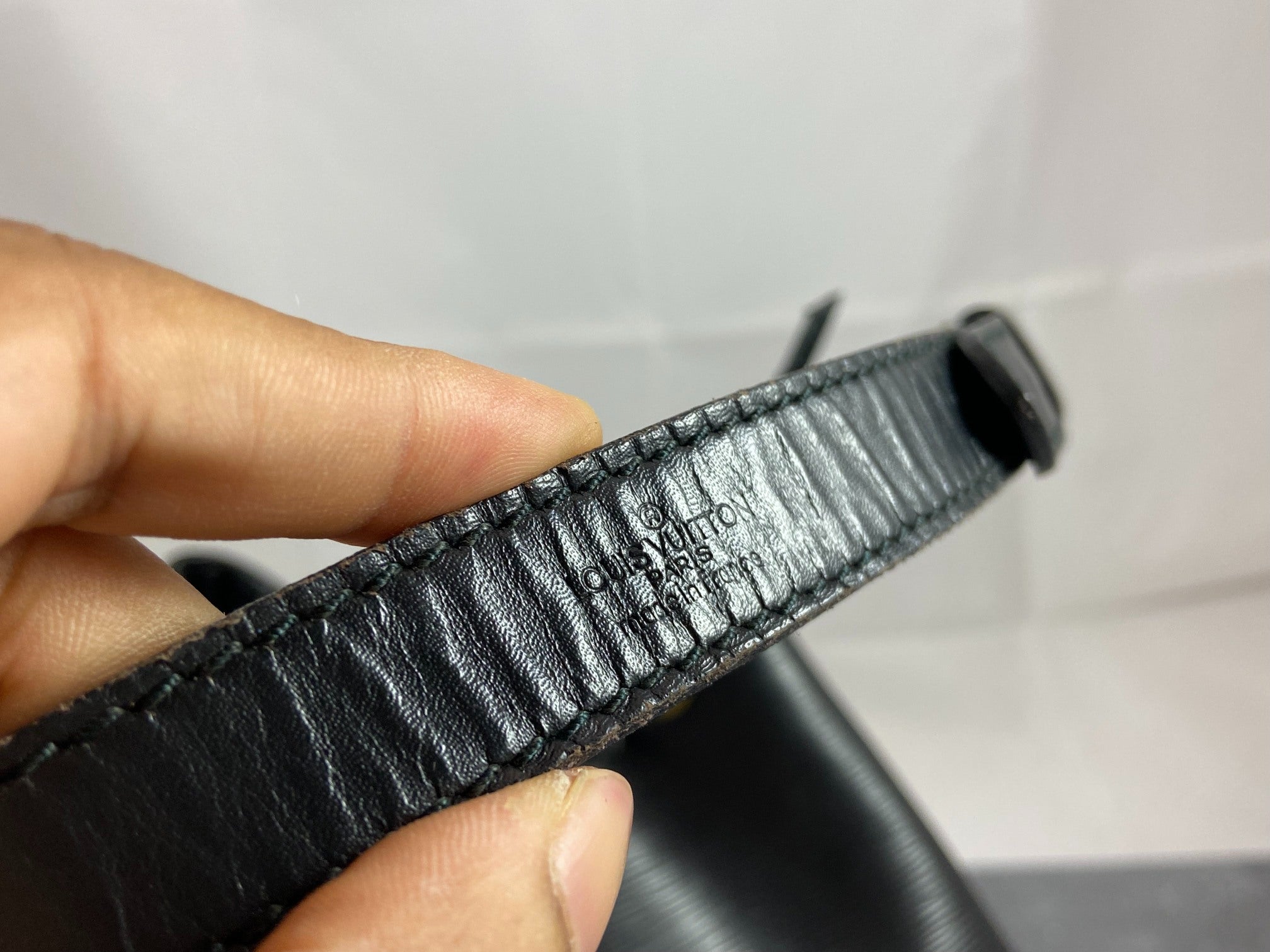 Louis Vuitton Sac Noé Petit Black Epi Leather