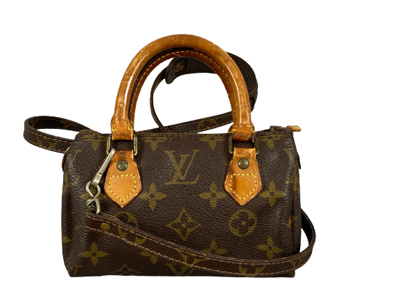 Louis Vuitton Speedy Crossbody Bag Monogram Canvas