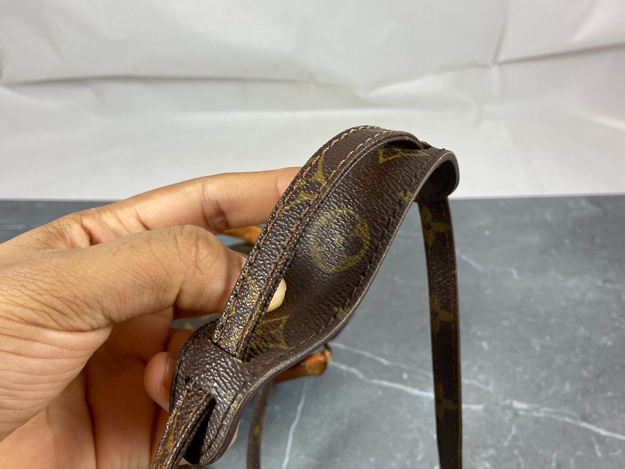 Louis Vuitton Speedy Crossbody Bag Monogram Canvas