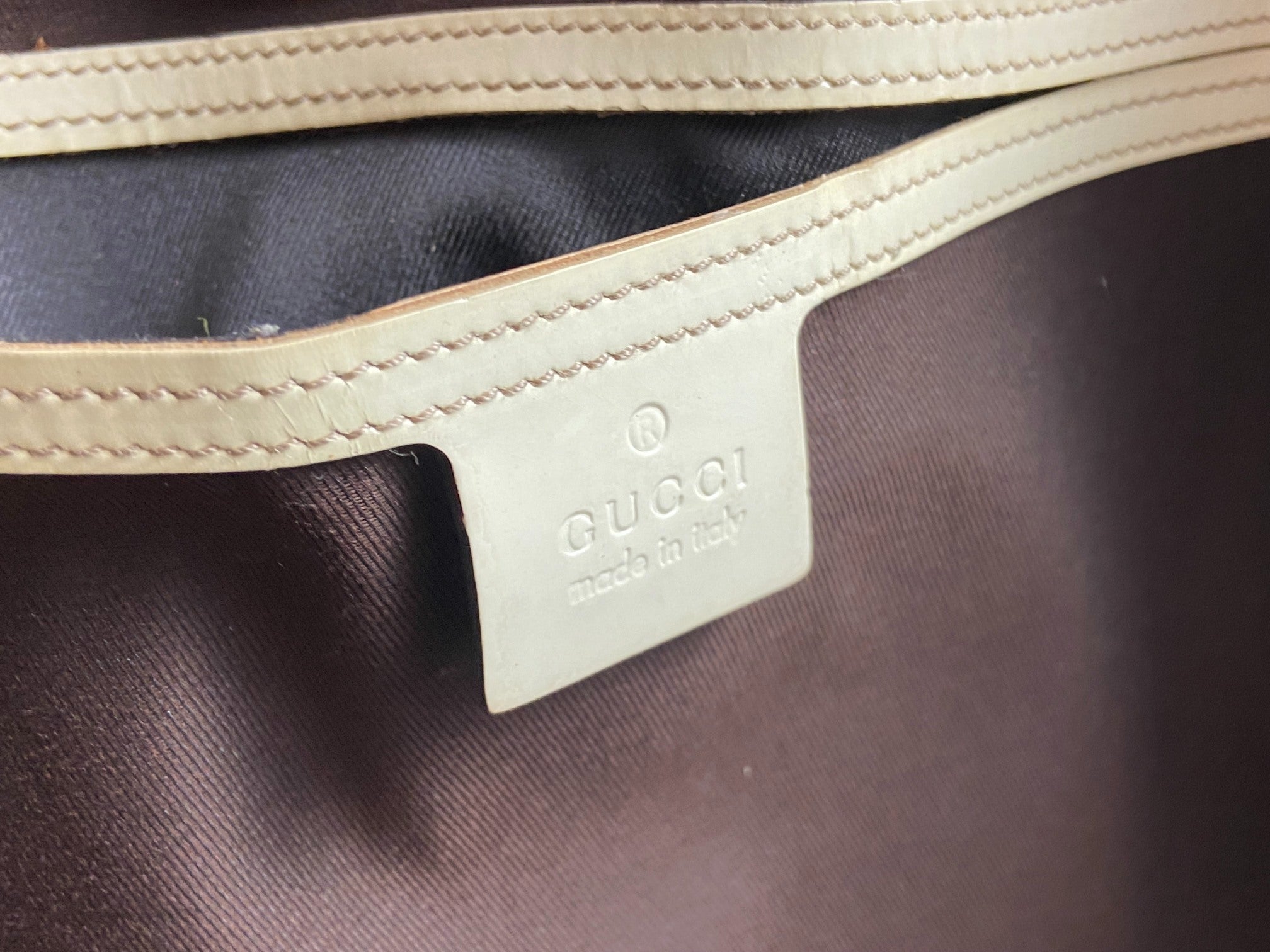 Gucci Hand / Shopper Bag Grey GG Supreme Canvas