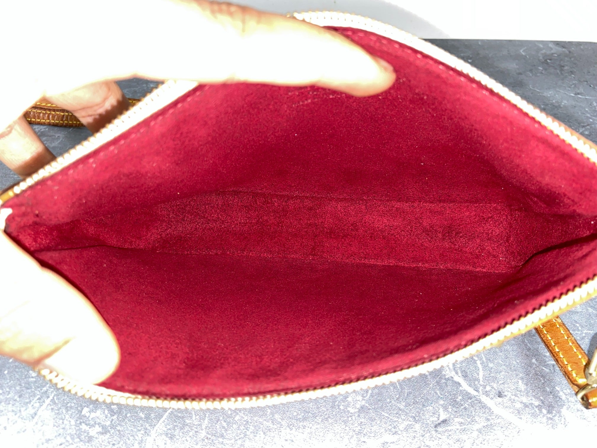 Louis Vuitton Takashi Murakami Multicolor Pochette Accessoires White