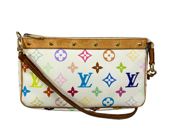 Louis vuitton multicolor pochette bag hotsell