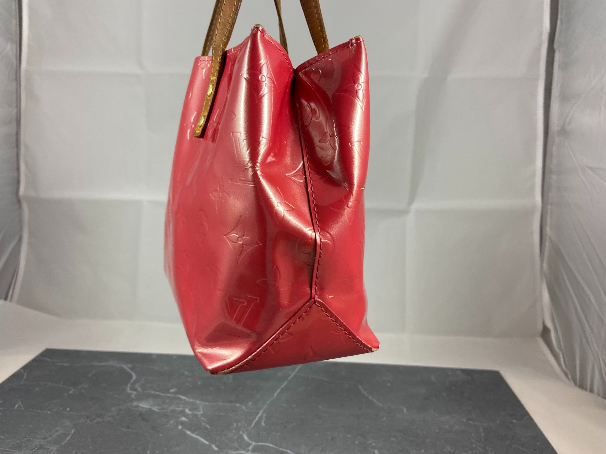 Louis Vuitton Reade PM Red Vernis Leather