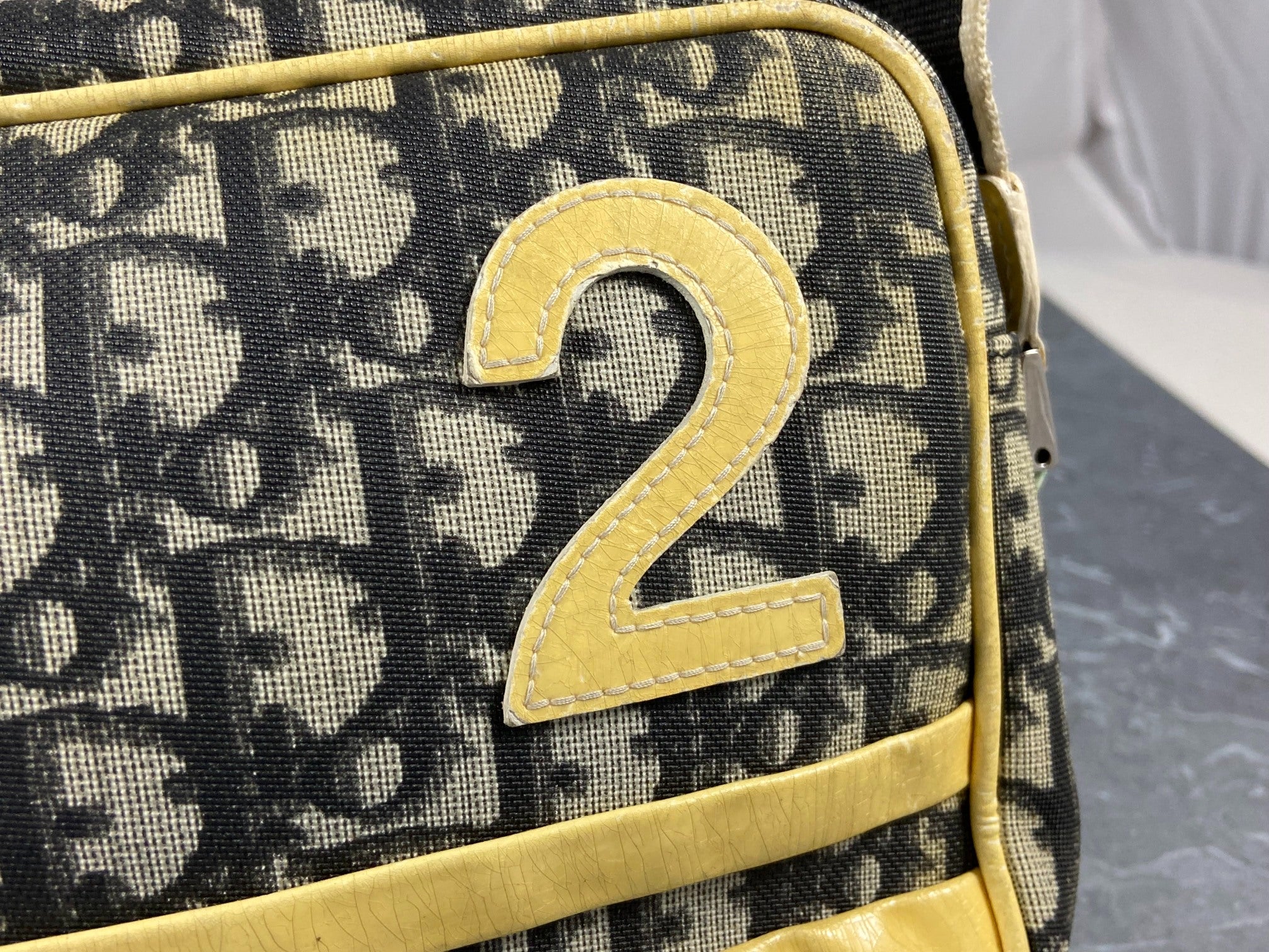 Christian Dior No. 2 Trotter Monogram Shoulder Bag