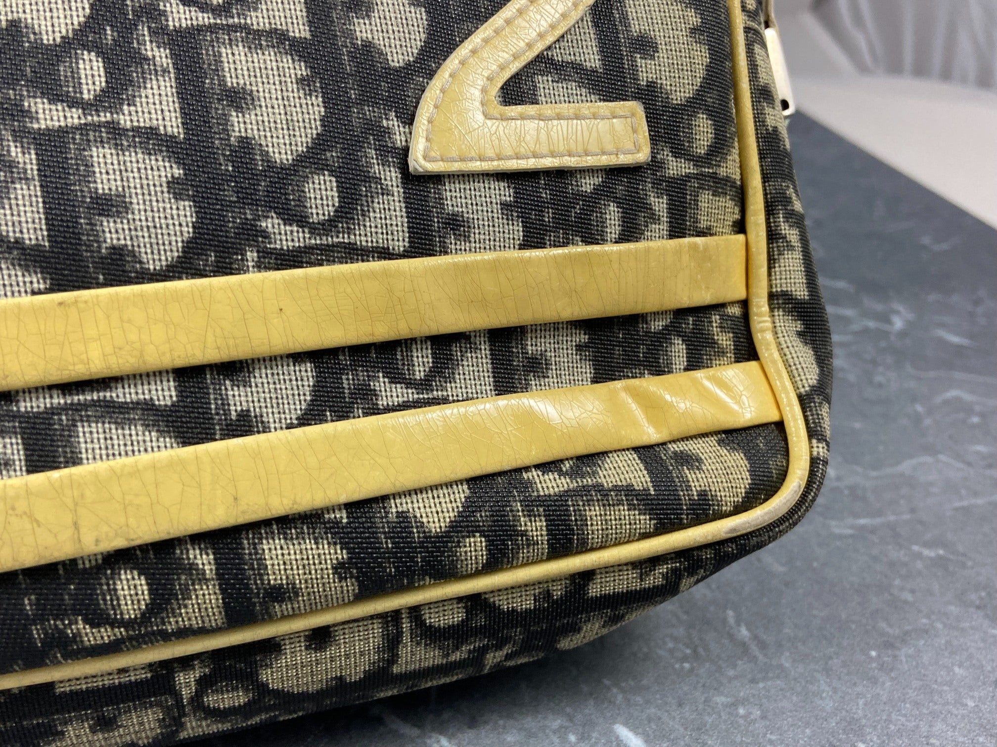 Christian Dior No. 2 Trotter Monogram Shoulder Bag