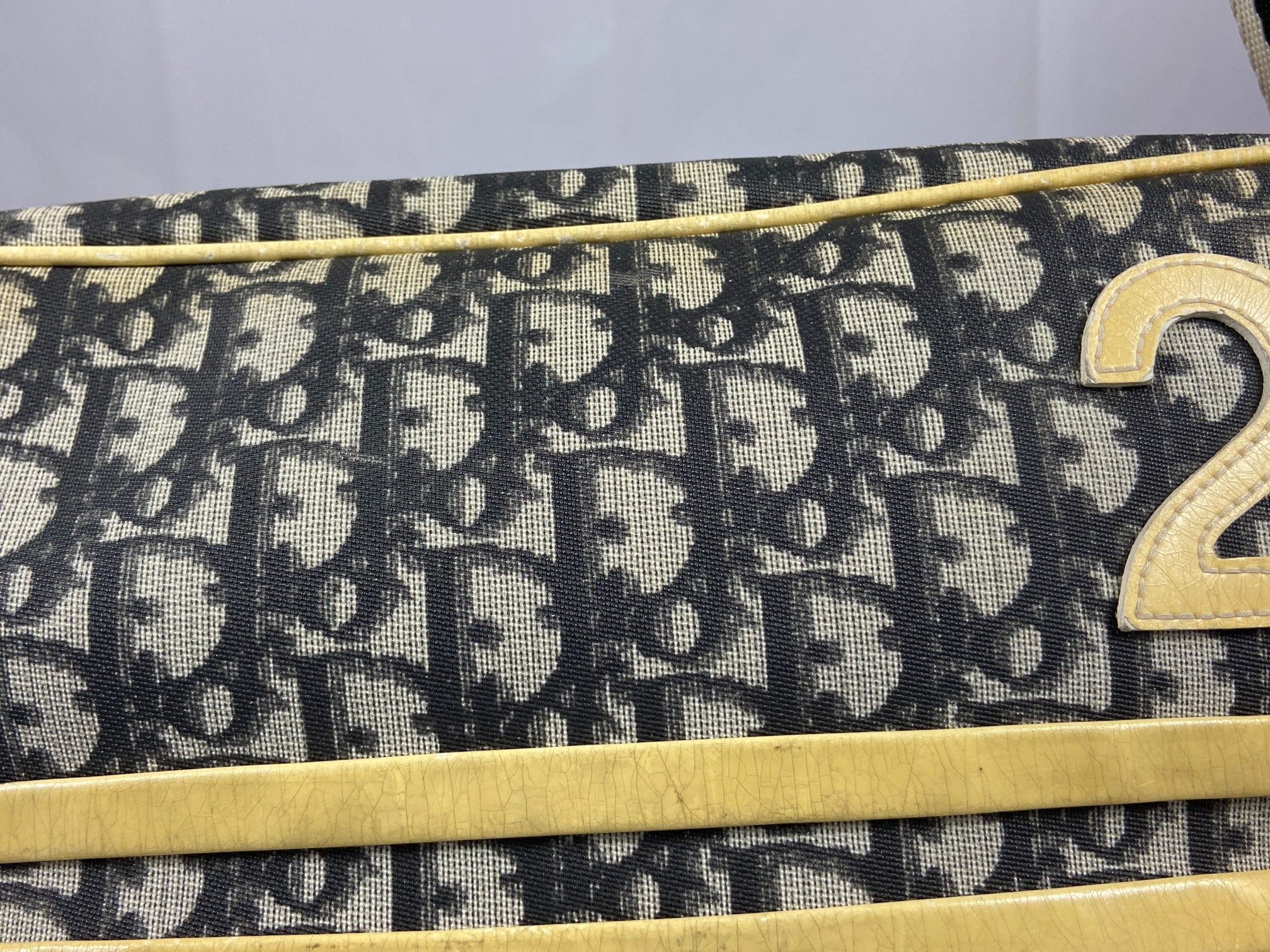 Christian Dior No. 2 Trotter Monogram Shoulder Bag