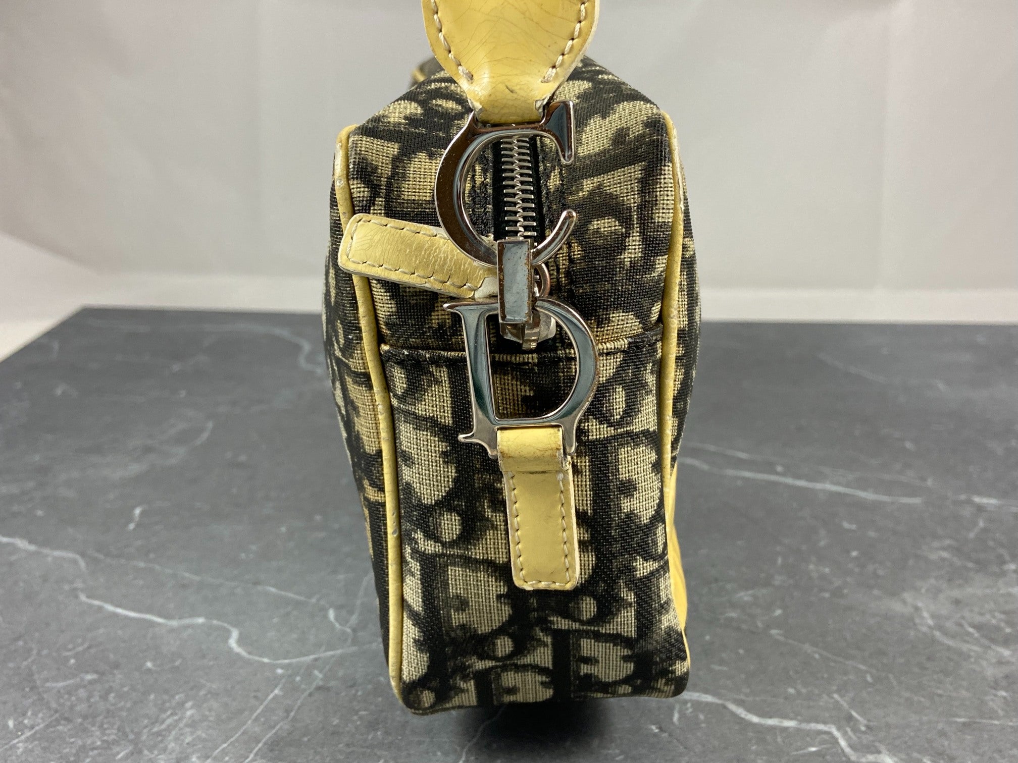 Christian Dior No. 2 Trotter Monogram Shoulder Bag