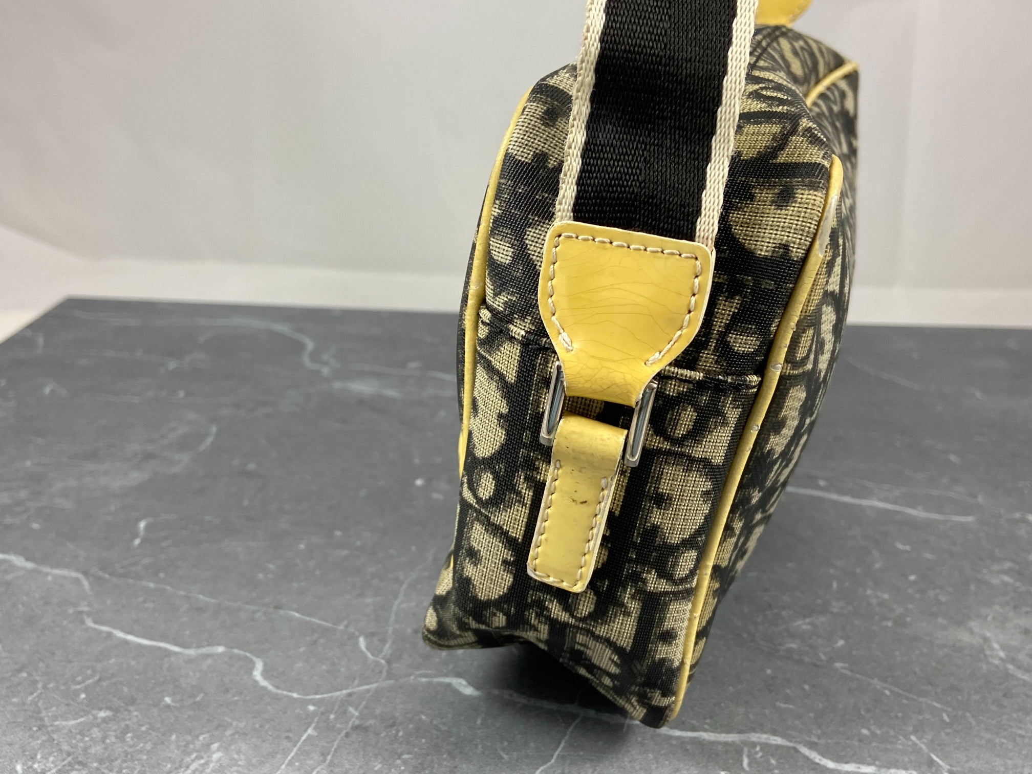 Christian Dior No. 2 Trotter Monogram Shoulder Bag