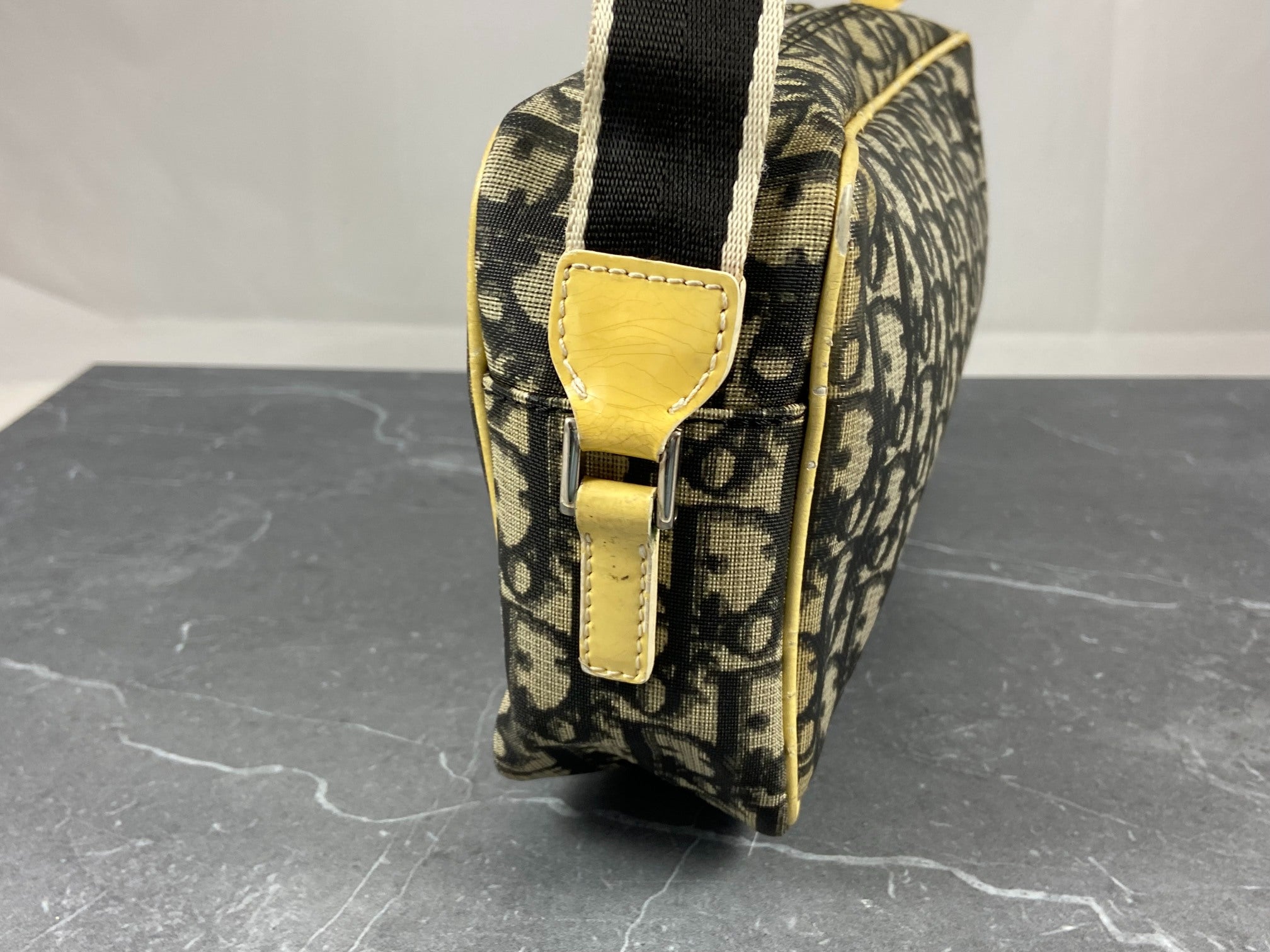 Christian Dior No. 2 Trotter Monogram Shoulder Bag