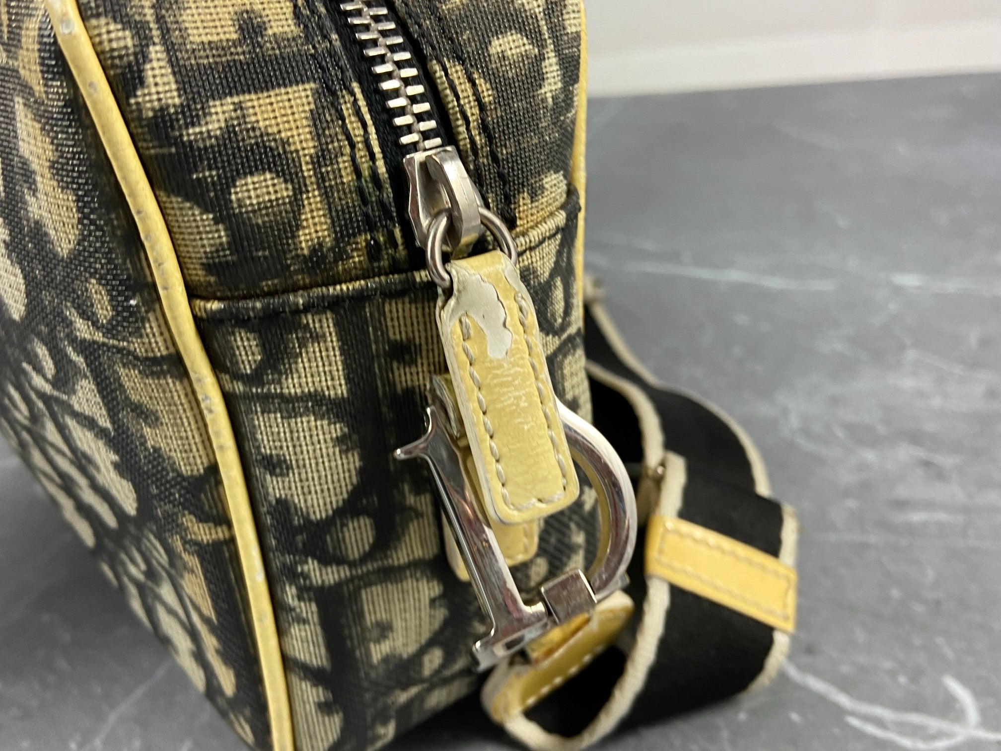 Christian Dior No. 2 Trotter Monogram Shoulder Bag