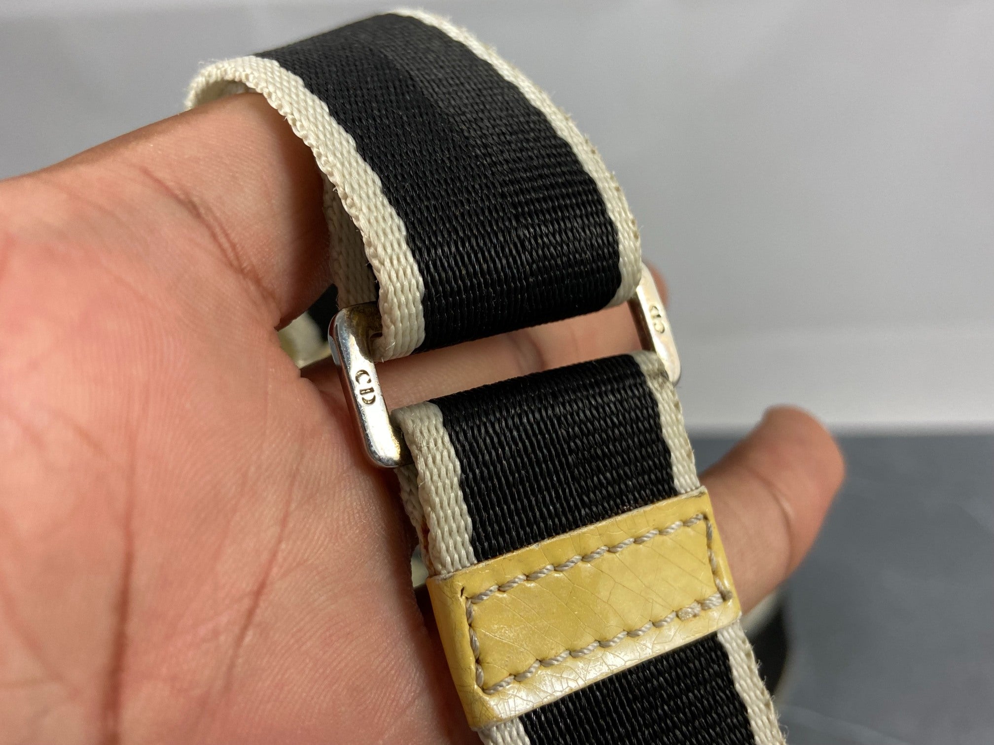 Christian Dior No. 2 Trotter Monogram Shoulder Bag