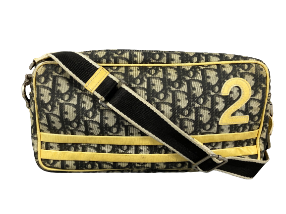 Christian Dior No. 2 Trotter Monogram Shoulder Bag