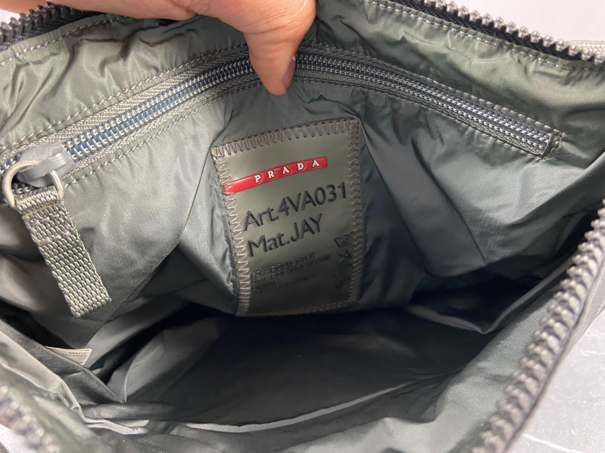 Prada Sport Shoulder / Messenger Bag Black