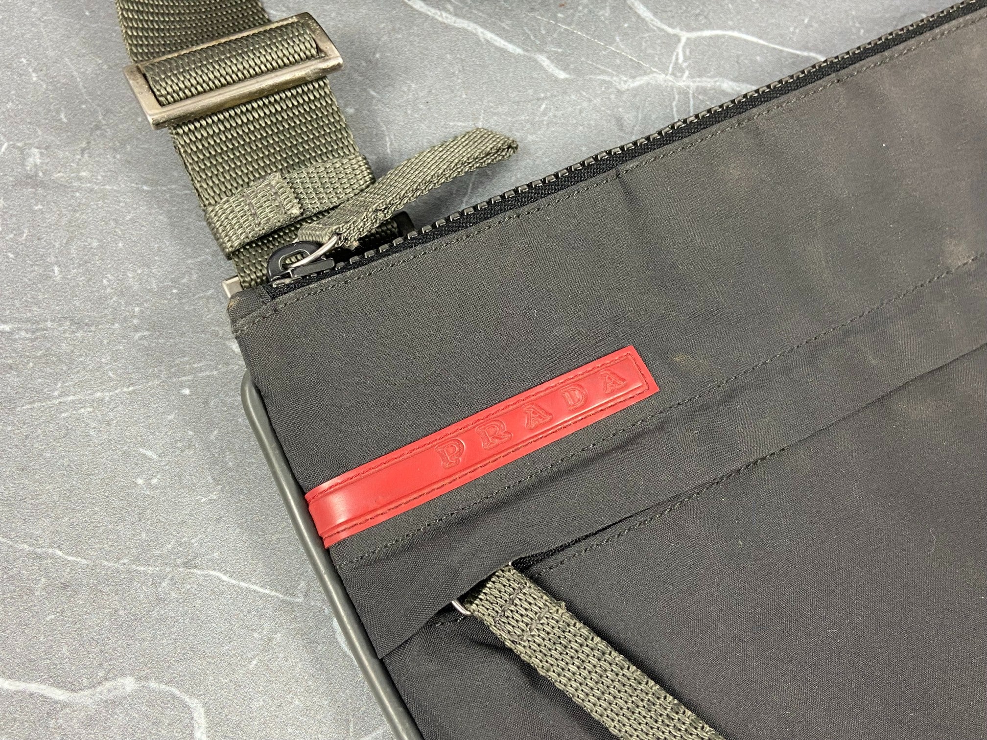 Prada Sport Shoulder / Messenger Bag Black