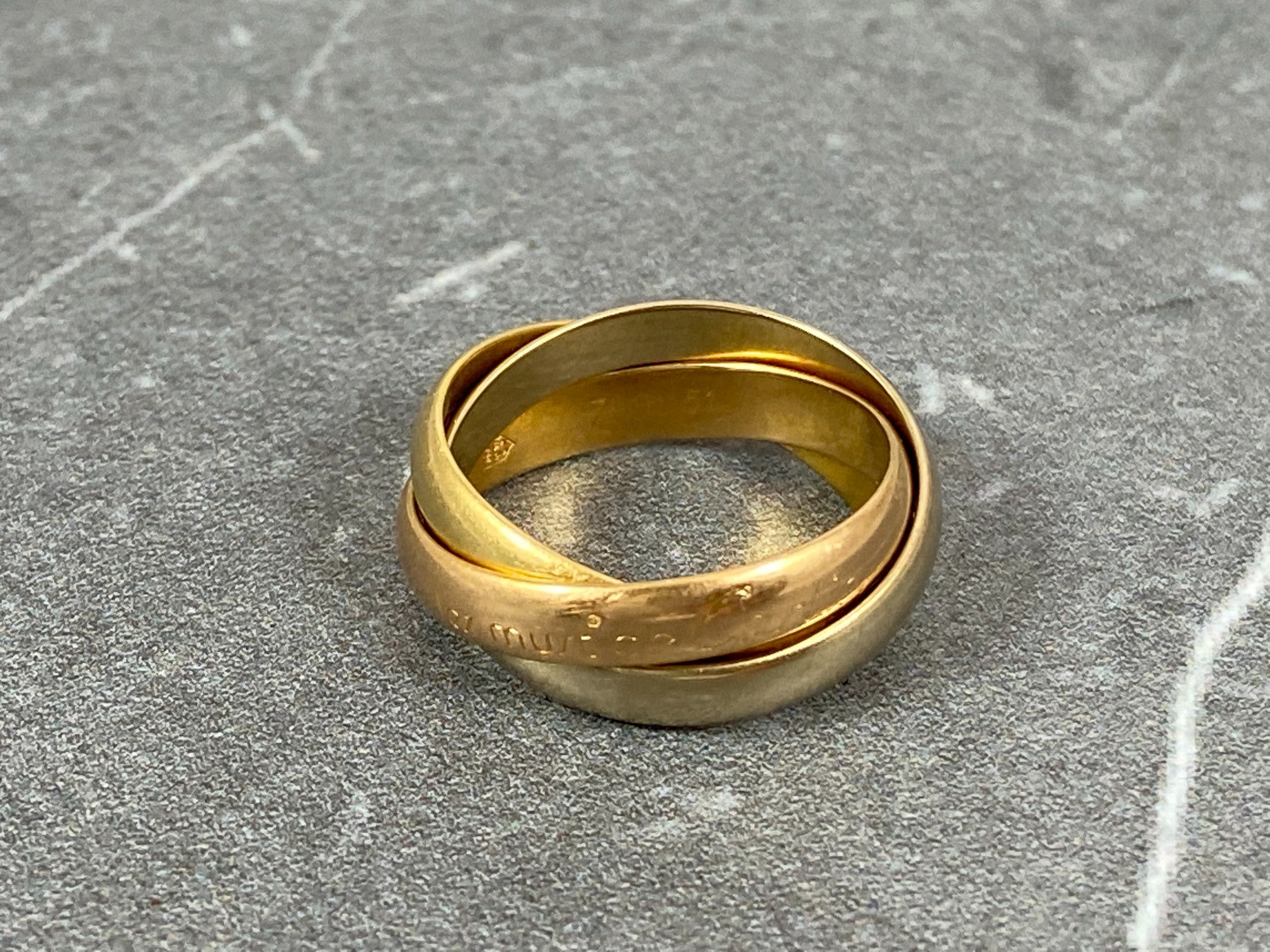 Cartier Must De Cartier Trinity Ring Size 51