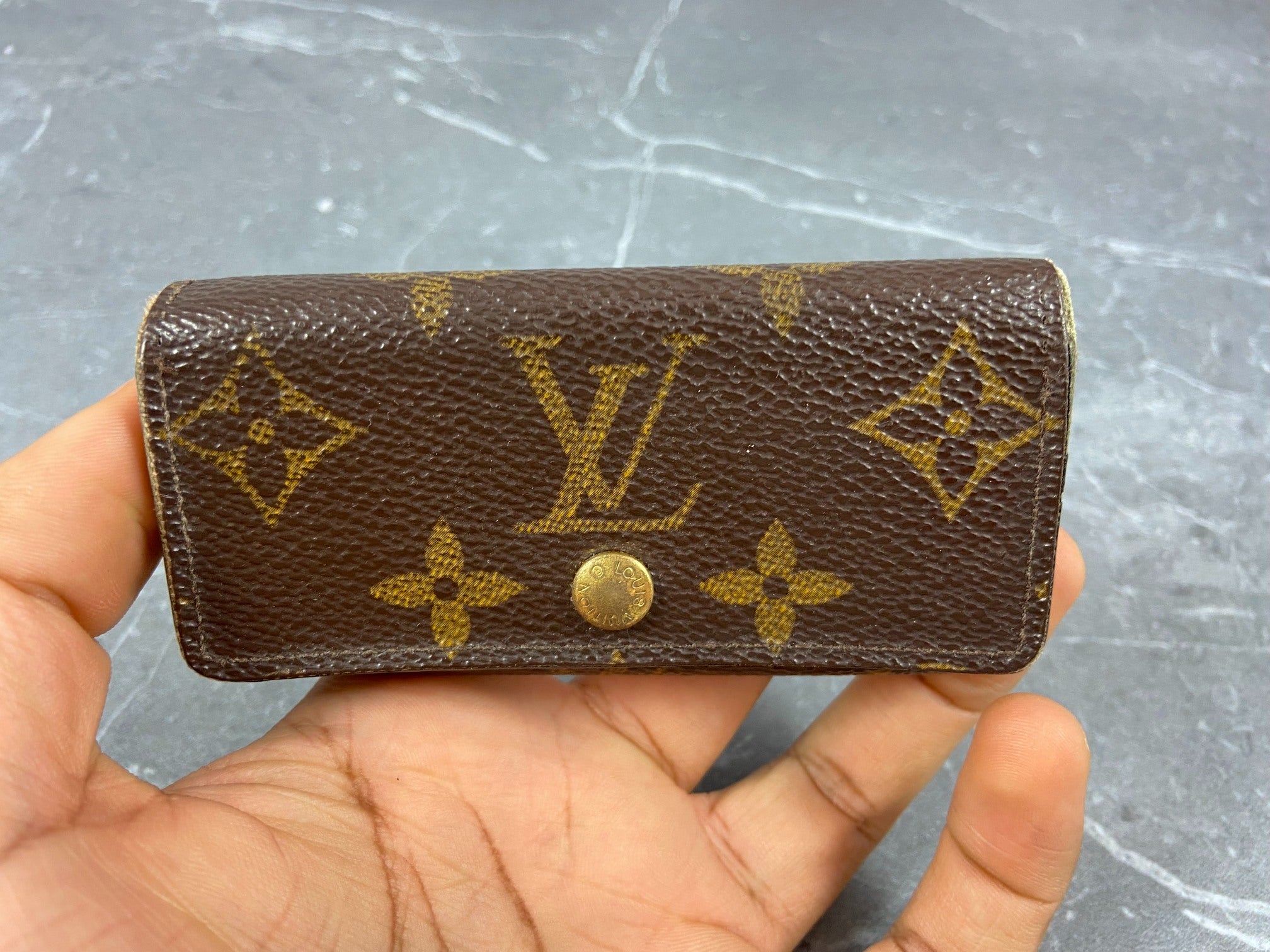 Louis Vuitton 4 Key Holder Monogram Canvas