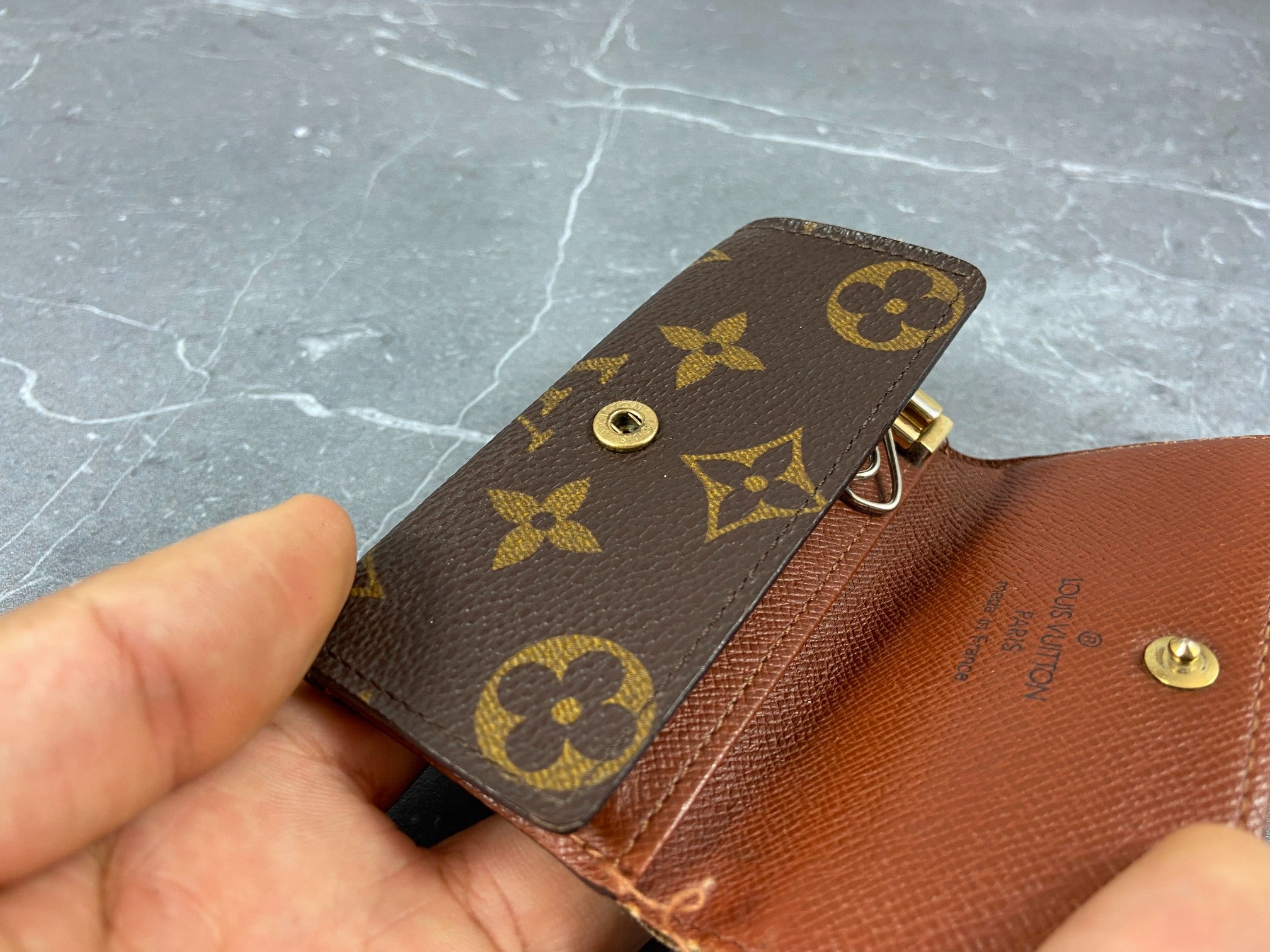 Louis Vuitton 4 Key Holder Monogram Canvas