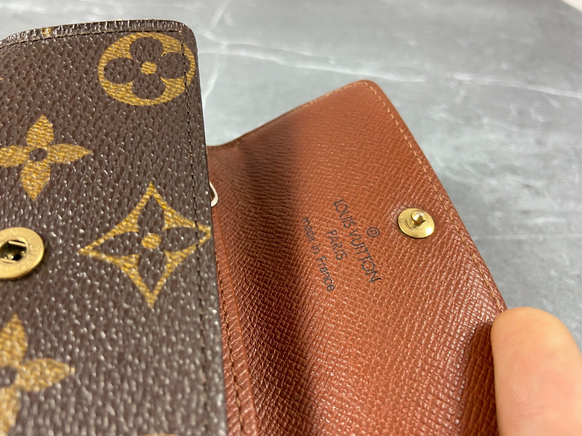 Louis Vuitton 4 Key Holder Monogram Canvas