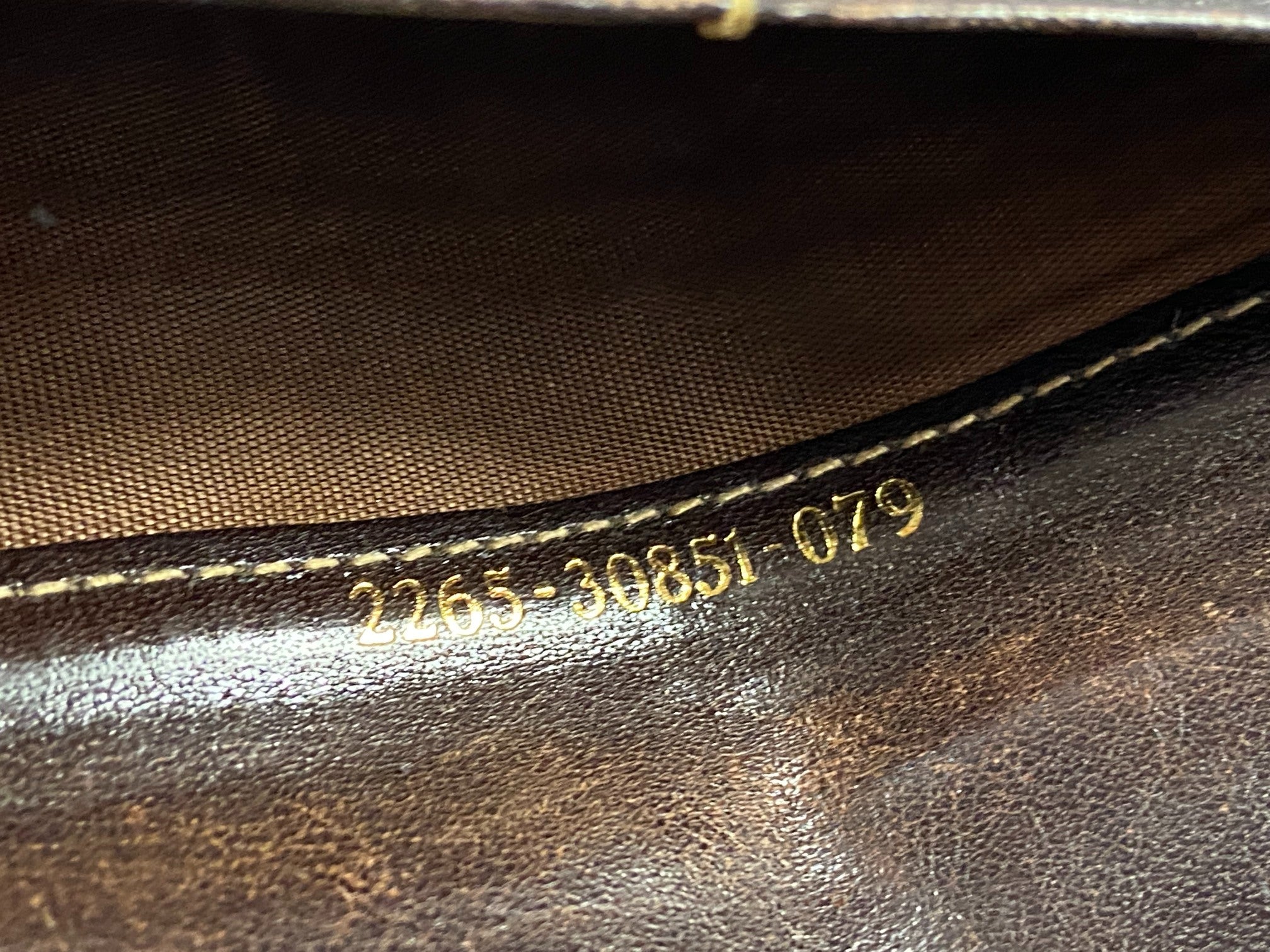 Fendi Zucca Bifold Long Wallet Brown