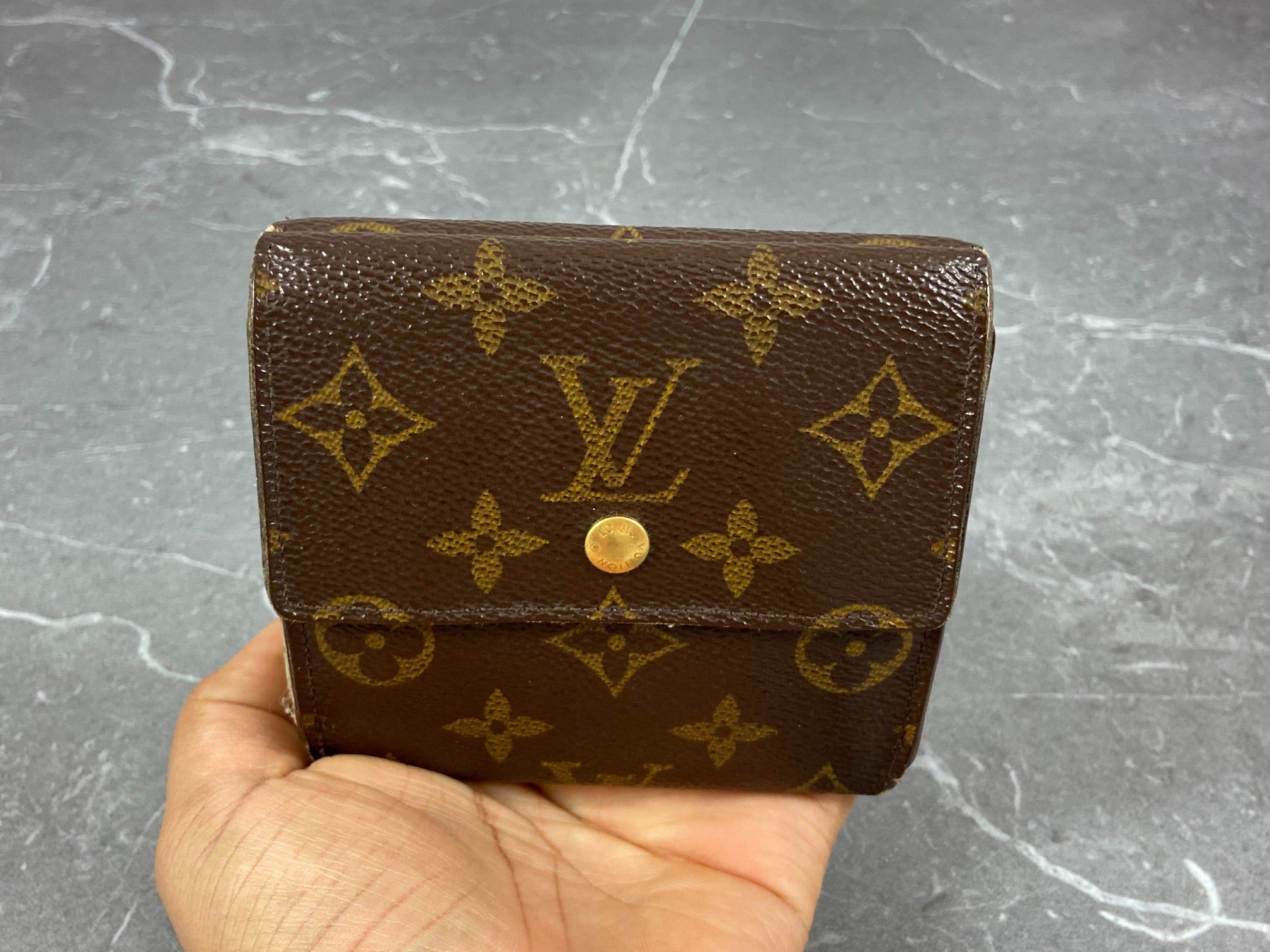 Louis Vuitton Elise Wallet Monogram Canvas