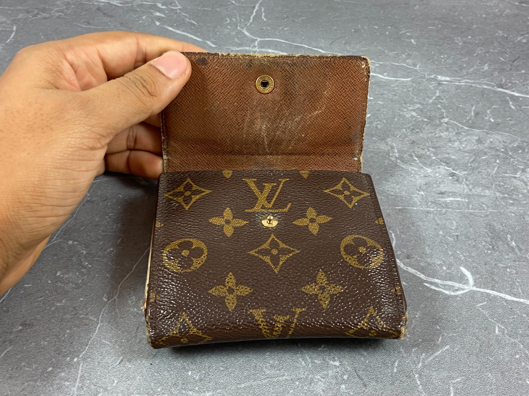 Louis Vuitton Elise Wallet Monogram Canvas