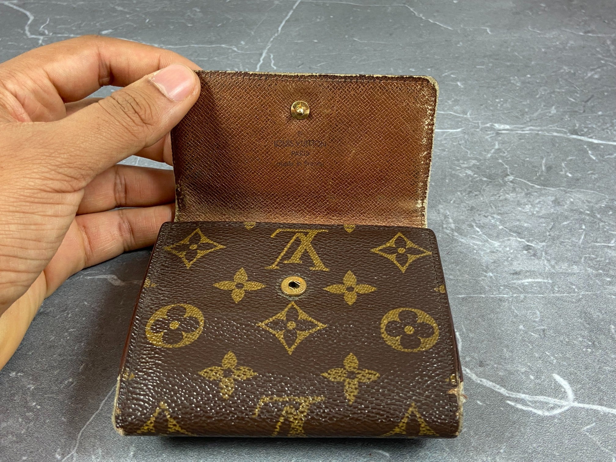 Louis Vuitton Elise Wallet Monogram Canvas