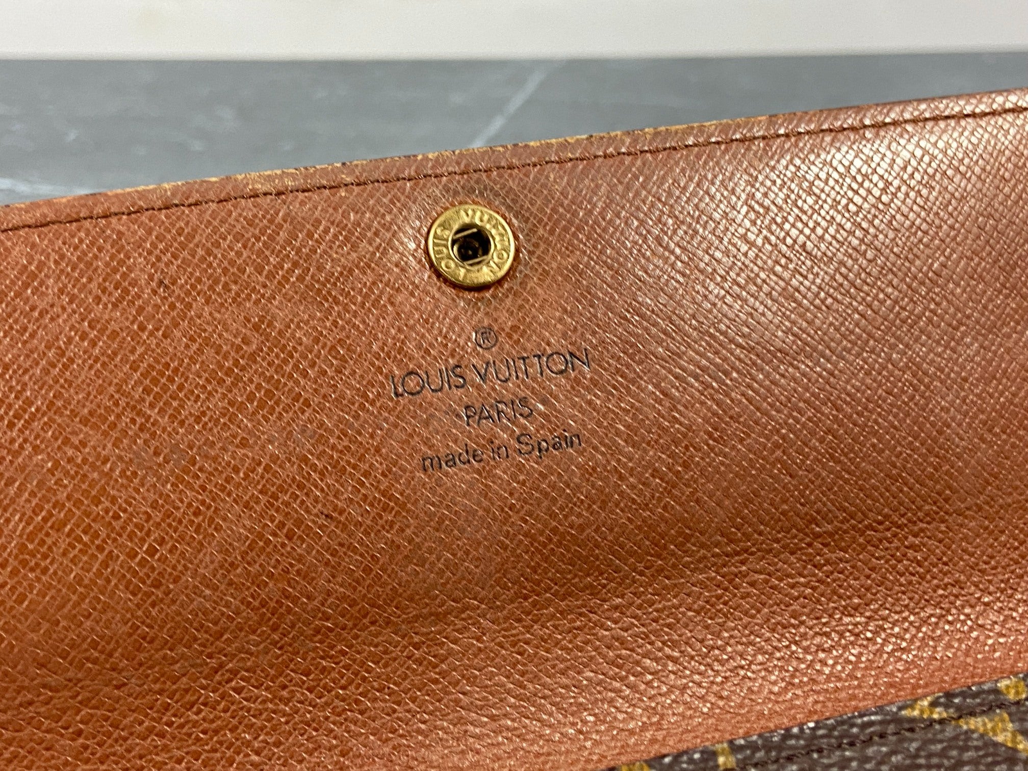 Louis Vuitton Sarah Wallet Monogram Canvas