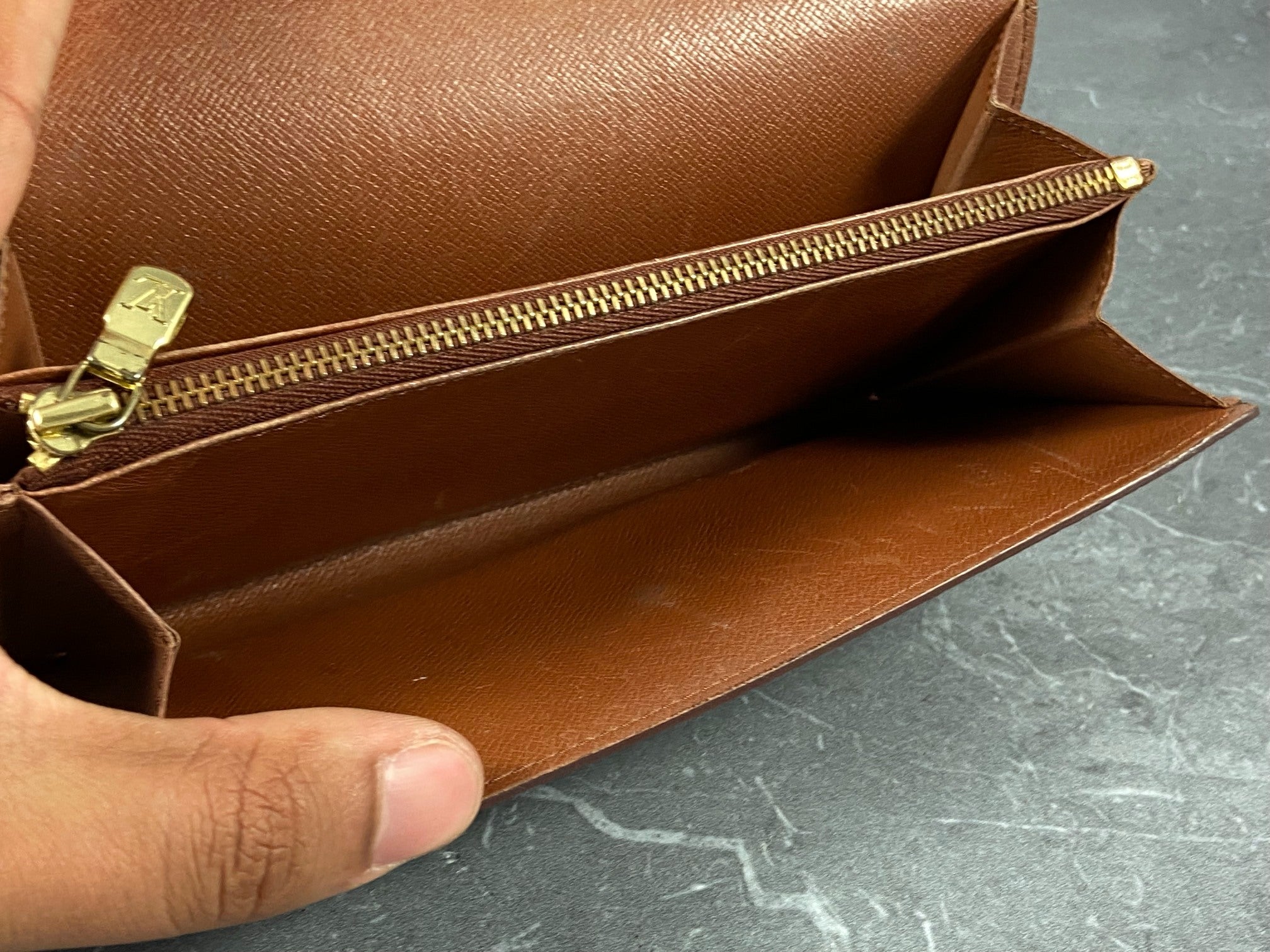 Louis Vuitton Sarah Wallet Monogram Canvas