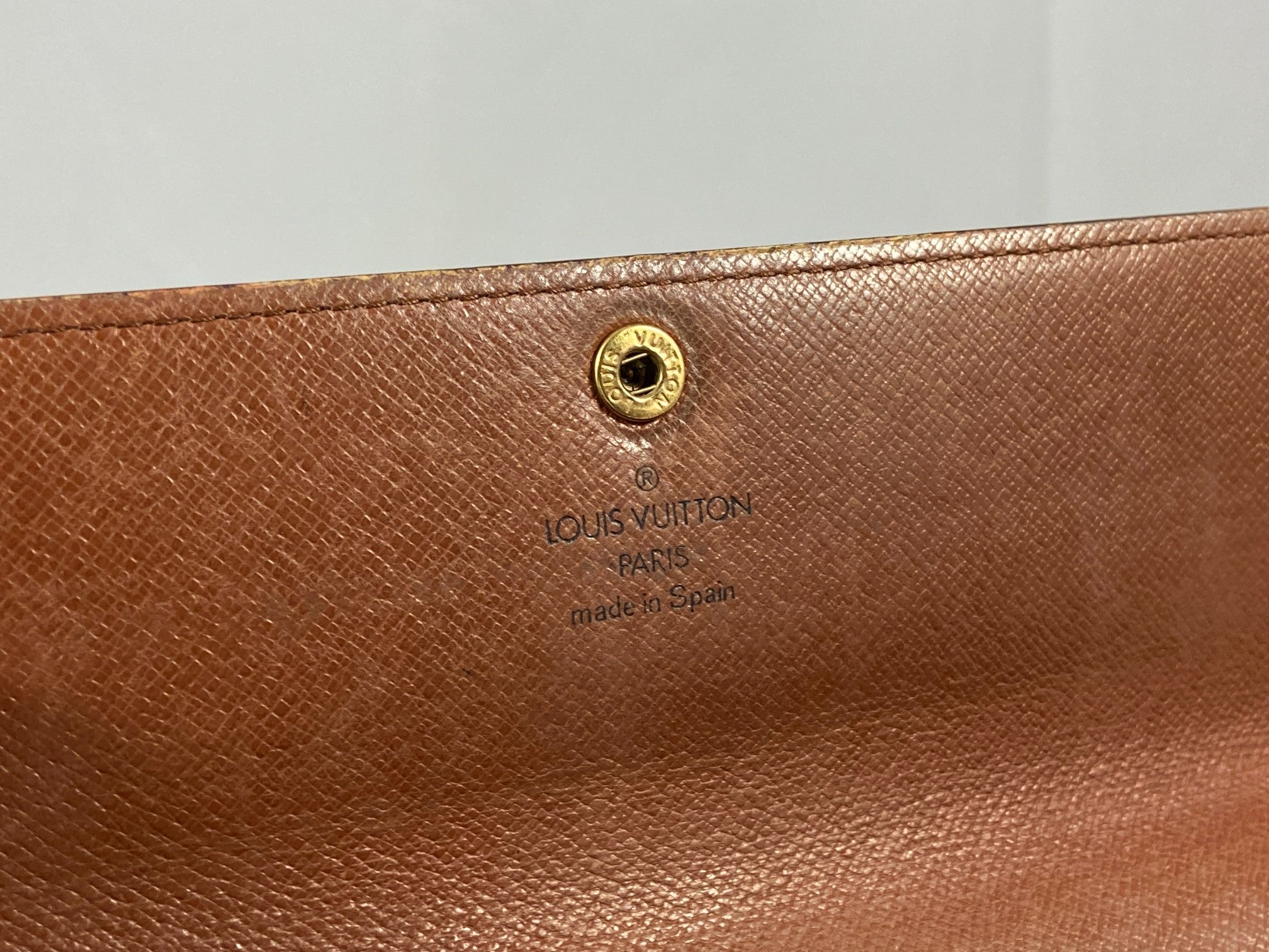 Louis Vuitton Sarah Wallet Monogram Canvas