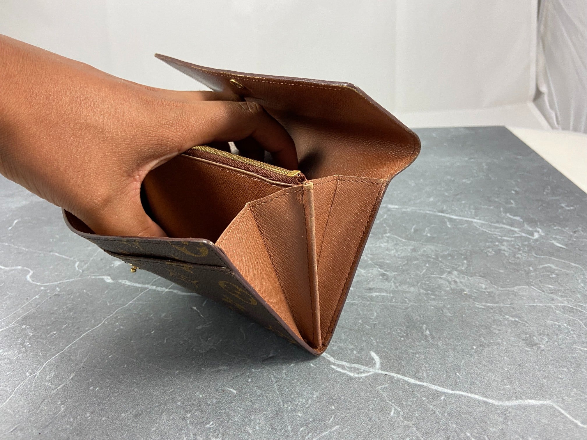 Louis Vuitton Sarah Wallet Monogram Canvas