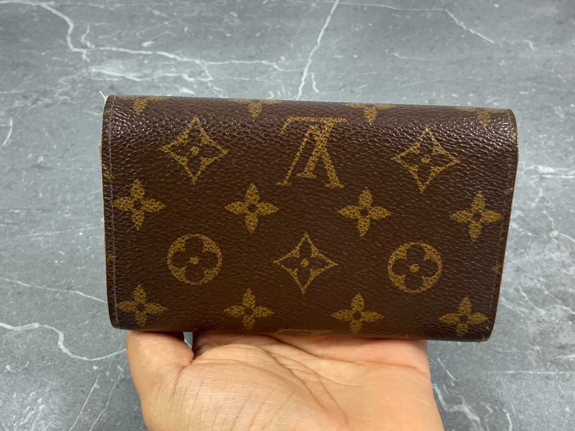 Louis Vuitton Porte-Monnaie Tresor Monogram Canvas