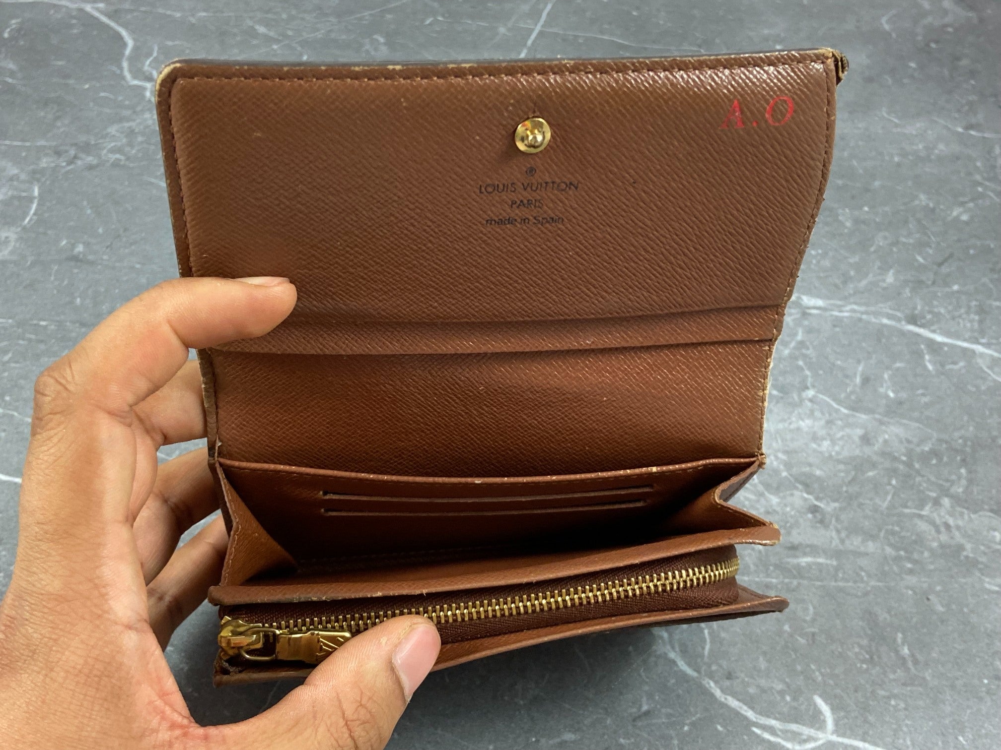 Louis Vuitton Porte-Monnaie Tresor Monogram Canvas