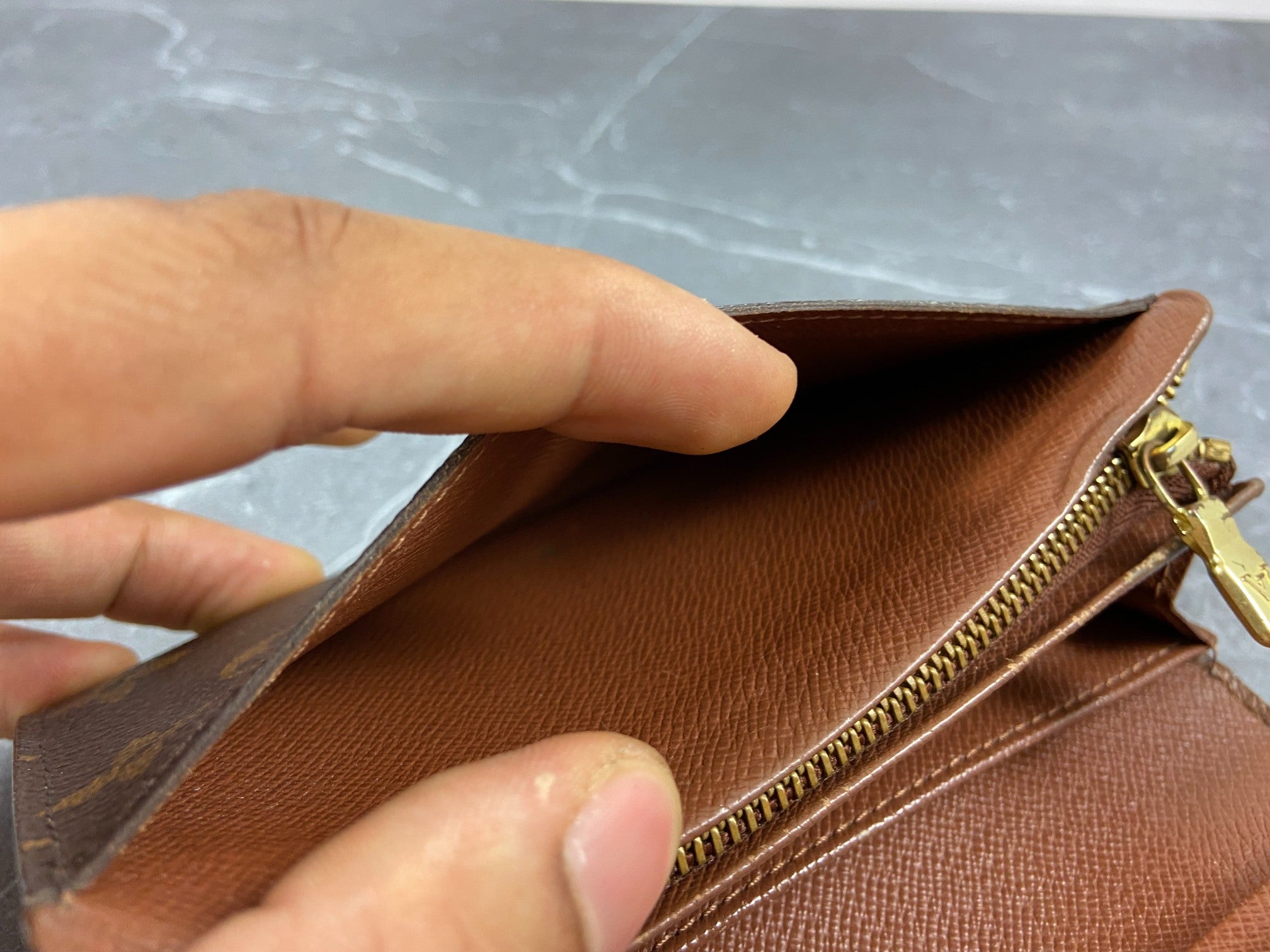 Louis Vuitton Porte-Monnaie Tresor Monogram Canvas
