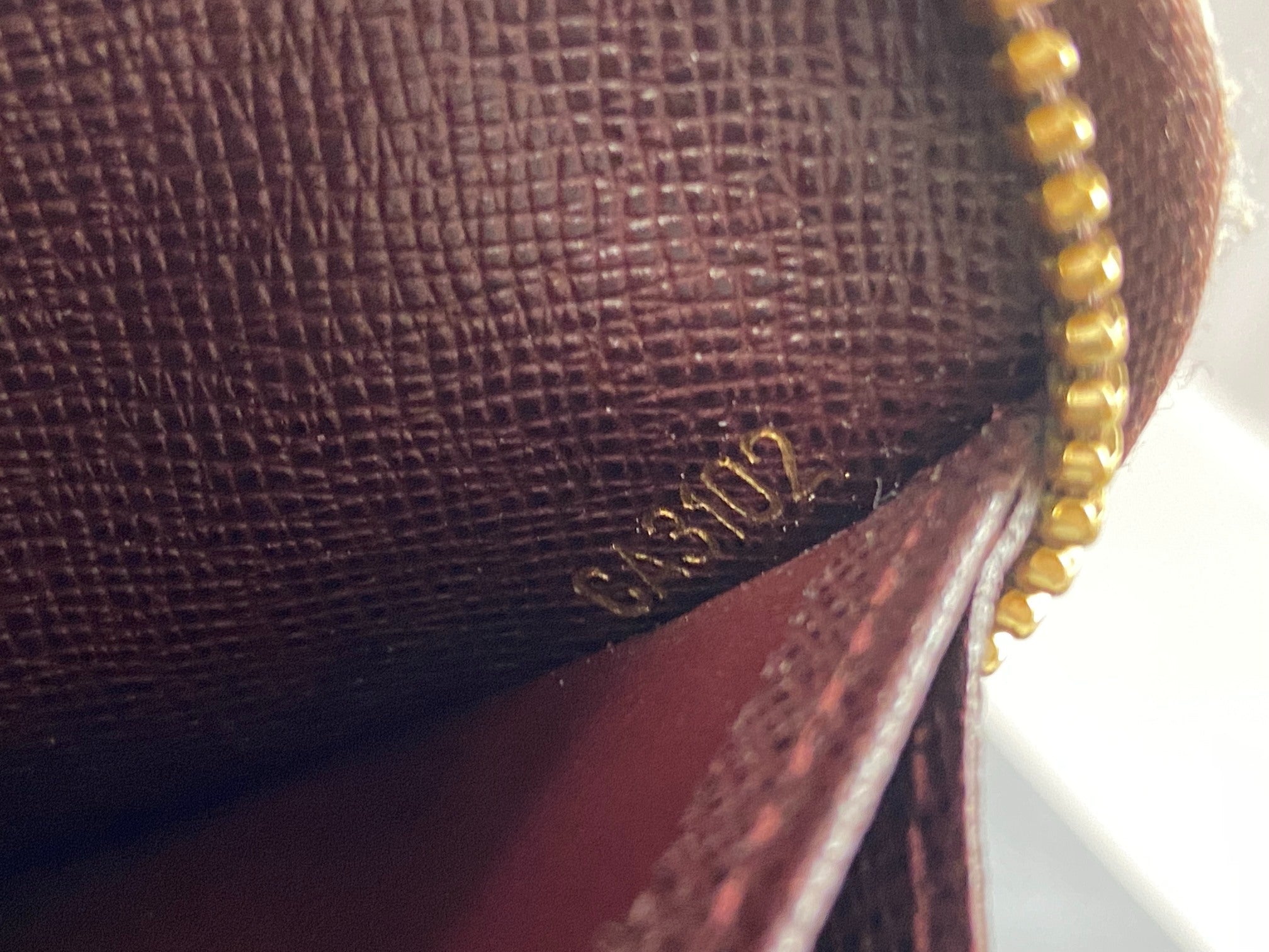 Louis Vuitton Zippy Wallet Beige Mini Lin Monogram