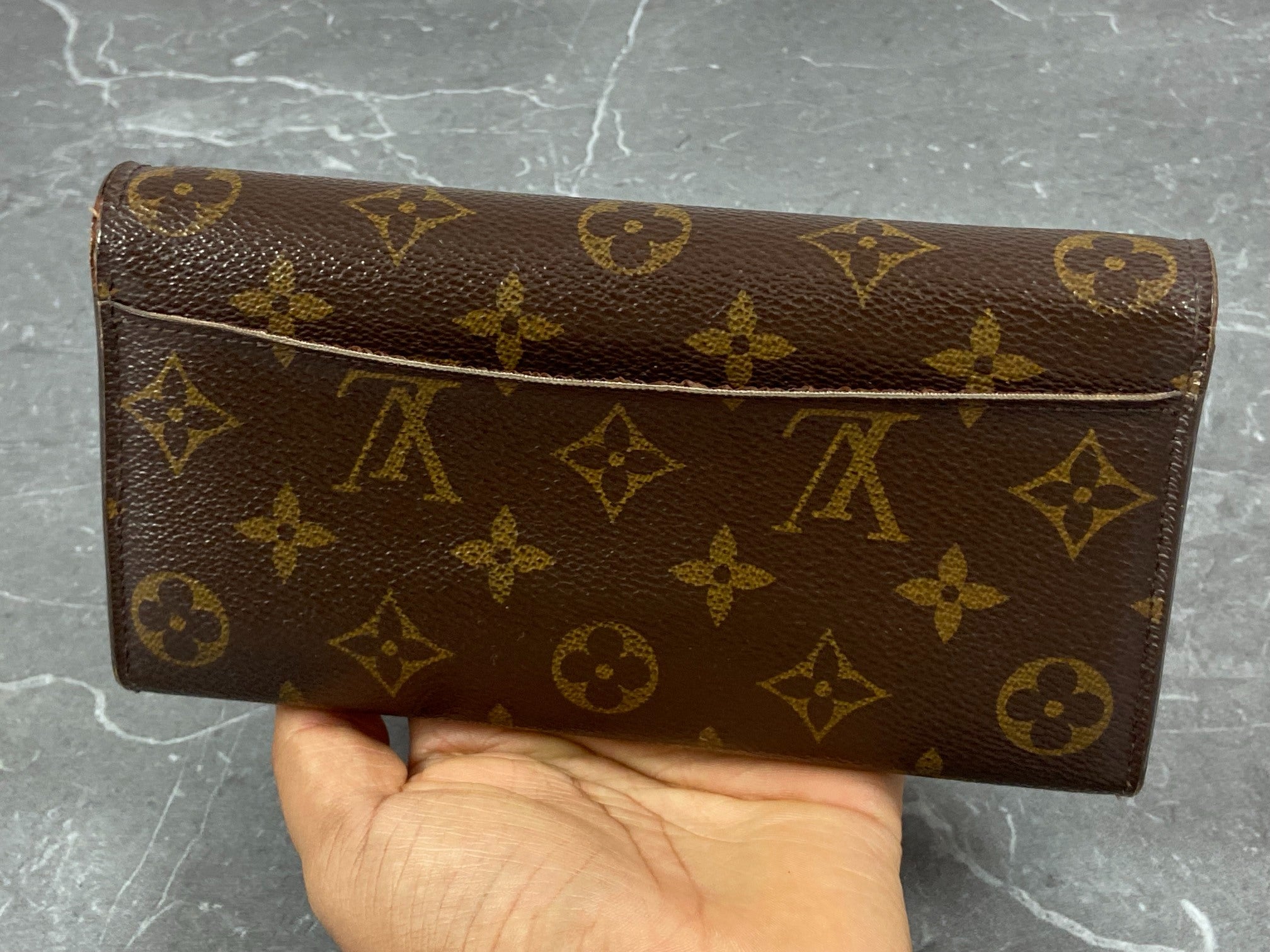 Louis Vuitton Sarah Wallet Monogram Canvas