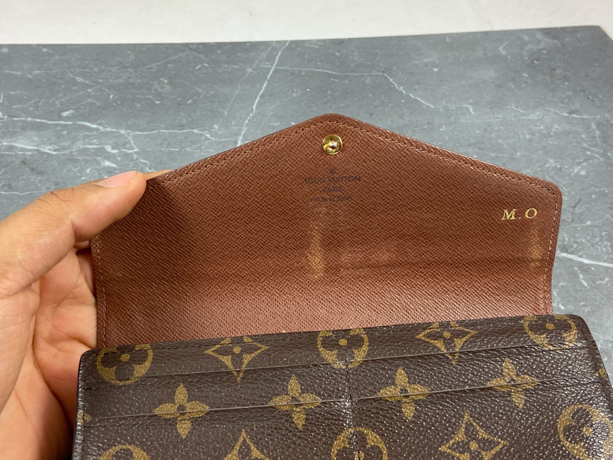 Louis Vuitton Sarah Wallet Monogram Canvas