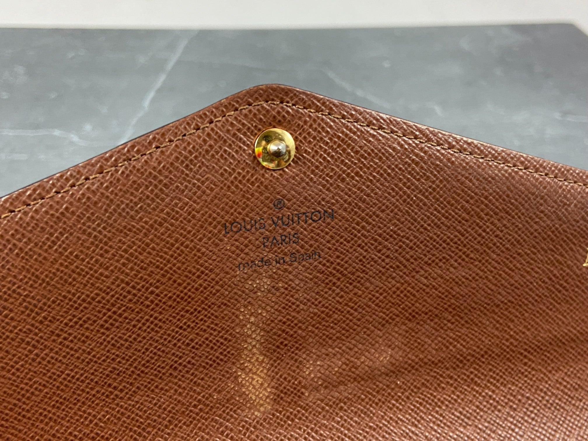 Louis Vuitton Sarah Wallet Monogram Canvas