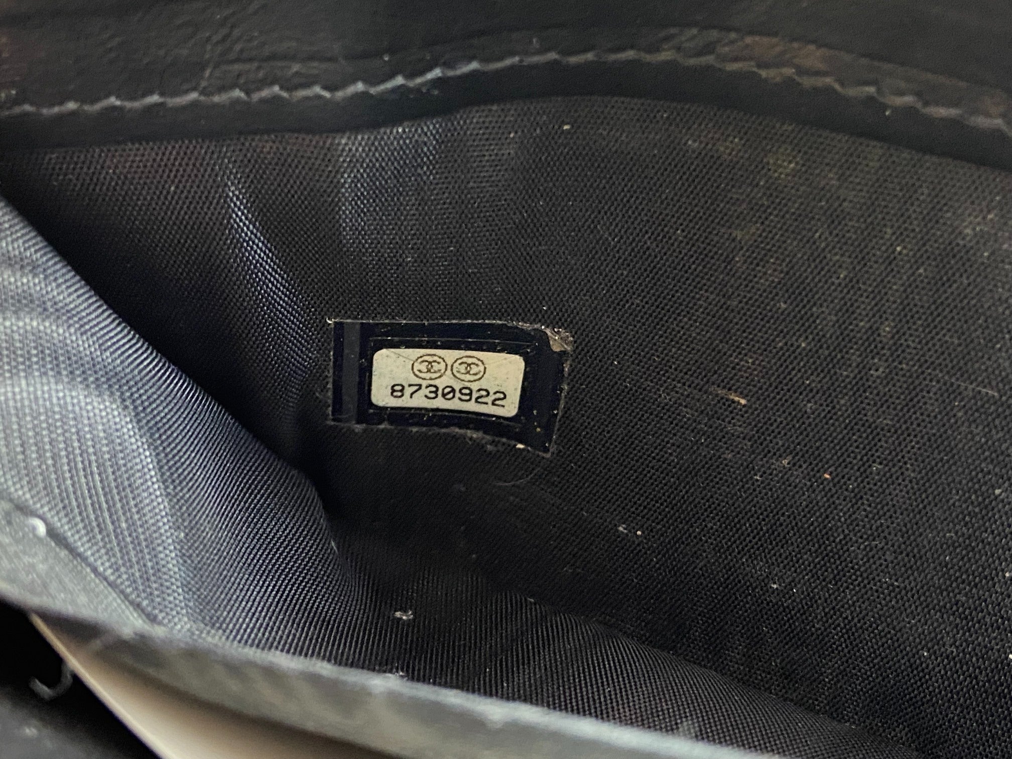 Chanel CC Long Zippy Wallet Black Caviar Leather full set