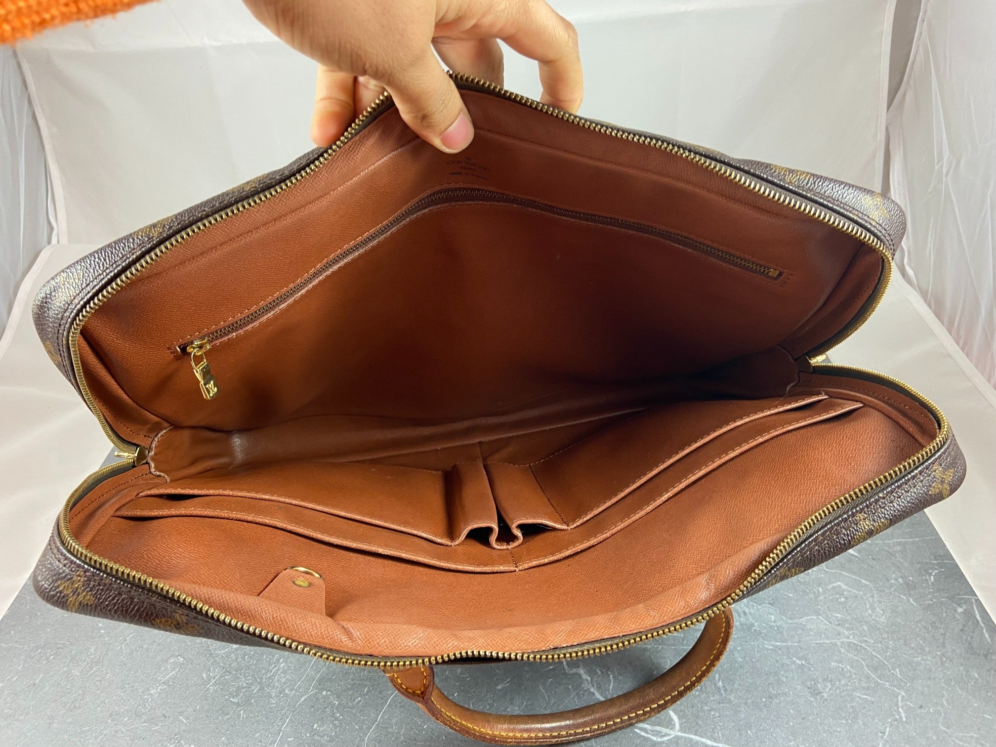 Louis Vuitton Porte Documents Voyage Monogram Canvas